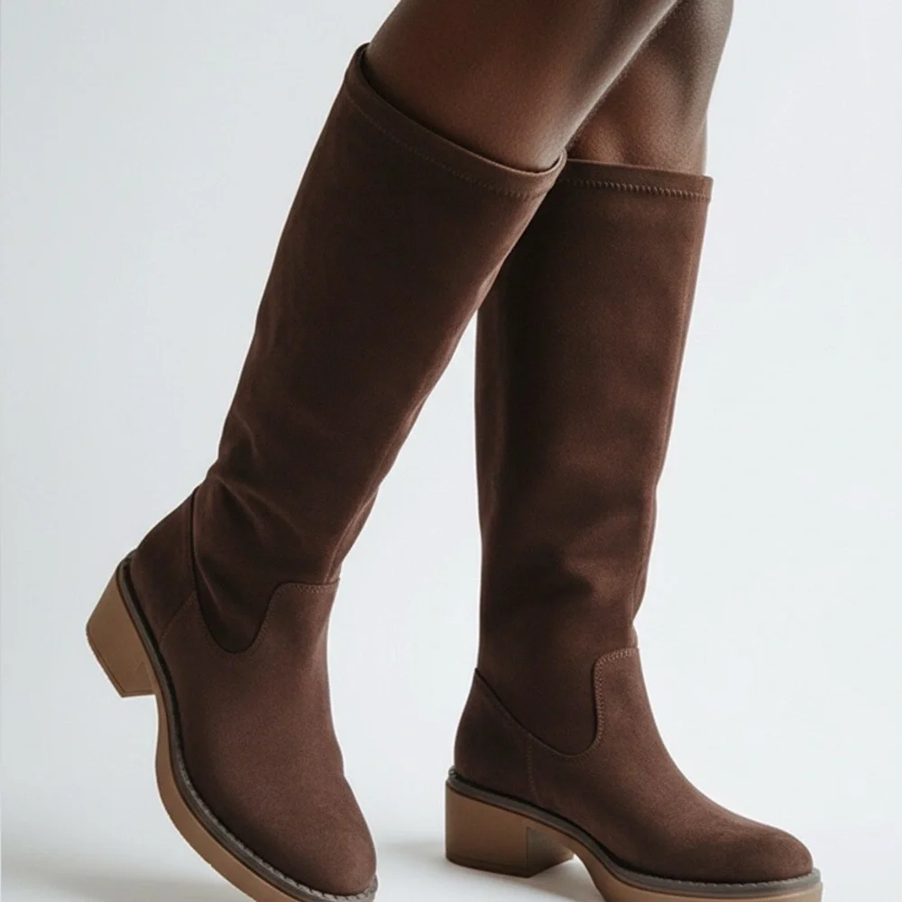 White Mountain Brown Over-the-Knee Boots brand new never worn!
